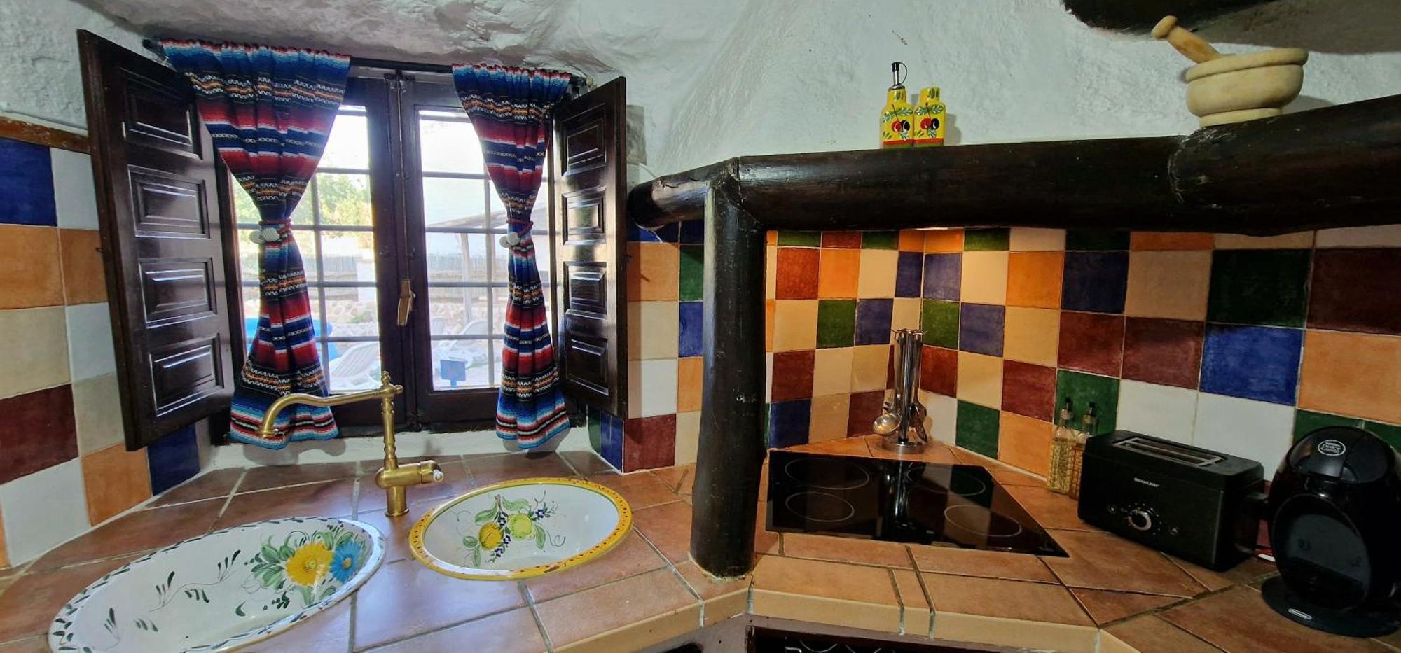 Casa Cueva Cascamorras "Capricho Andaluz" Baza Kültér fotó