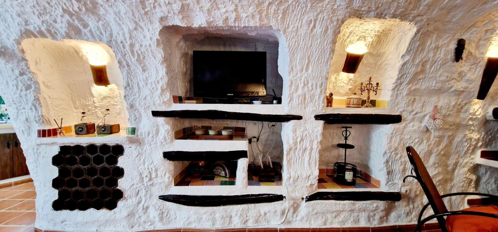 Casa Cueva Cascamorras "Capricho Andaluz" Baza Kültér fotó